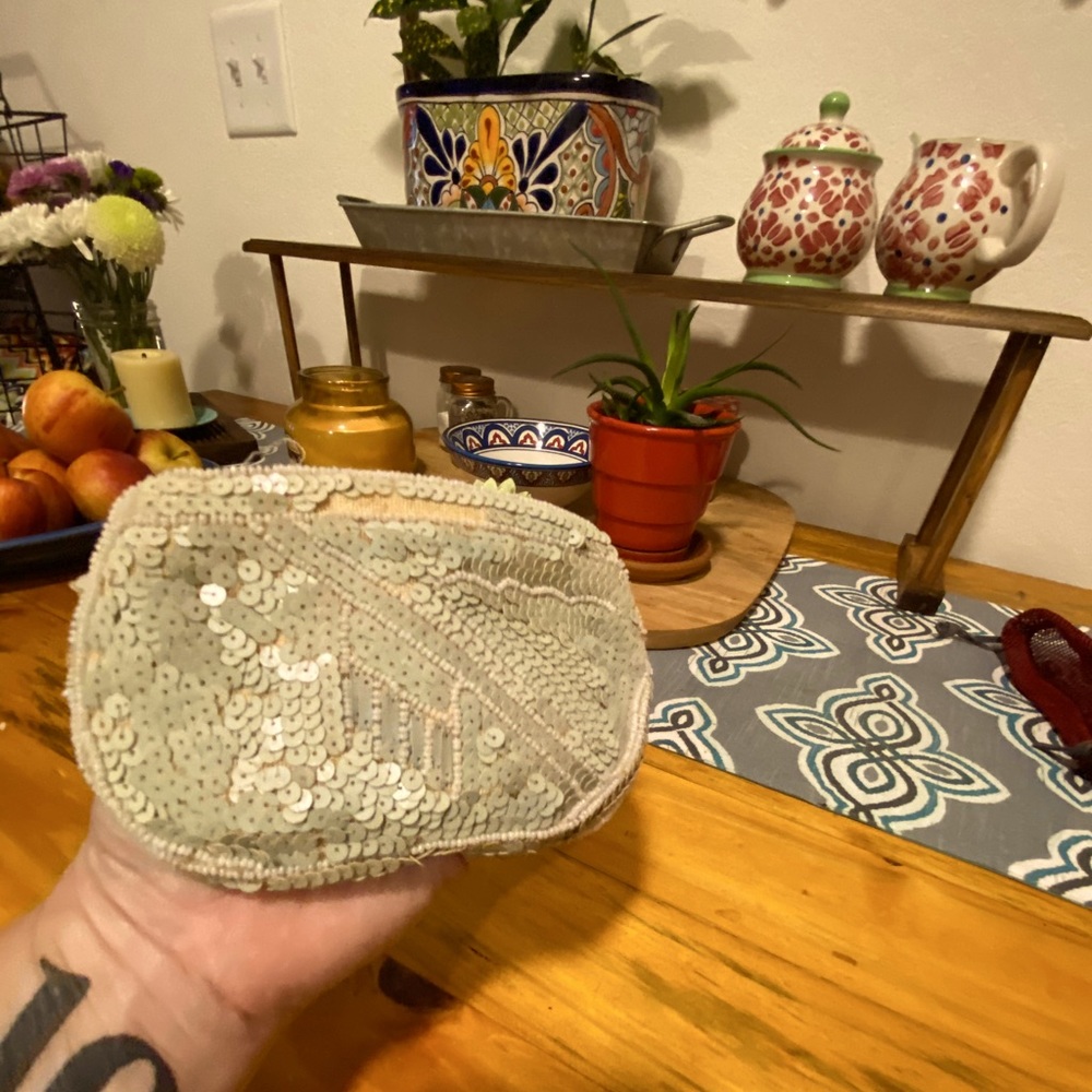 Small beaded vintage bag